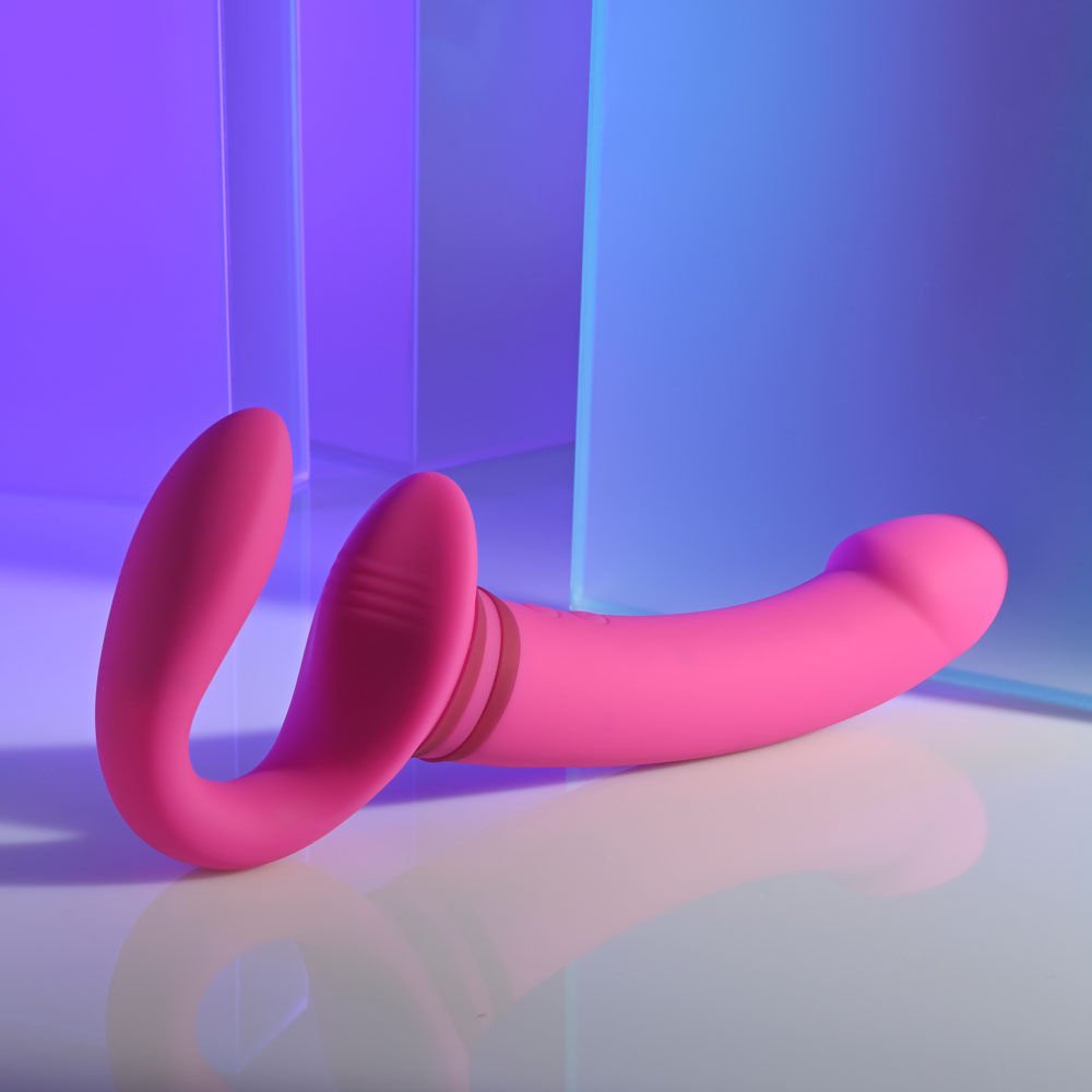 Gender x sharing is caring - strapless strap-on - Product bottom view  | Flirtybay.com.au